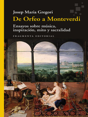 cover image of De Orfeo a Monteverdi
